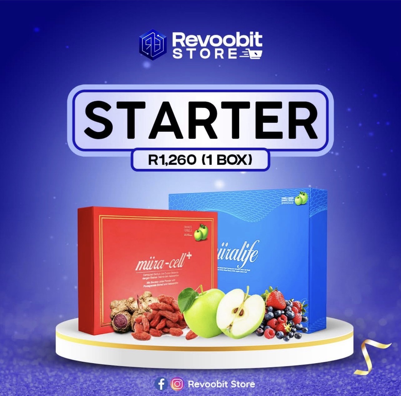 Supplements and healthy lifestyle — Starter